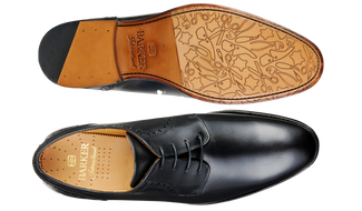 Barker Formal Black Leather Brogue|Morriston