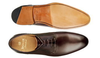 Barker Formal Brown Leather Brogue |Morriston