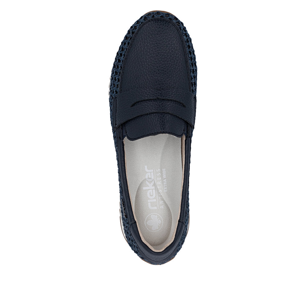 Rieker navy Comfort Slip On|N1254514