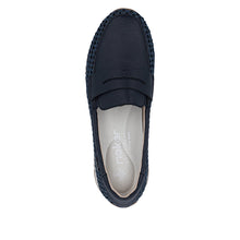 Load image into Gallery viewer, Rieker navy Comfort Slip On|N1254514

