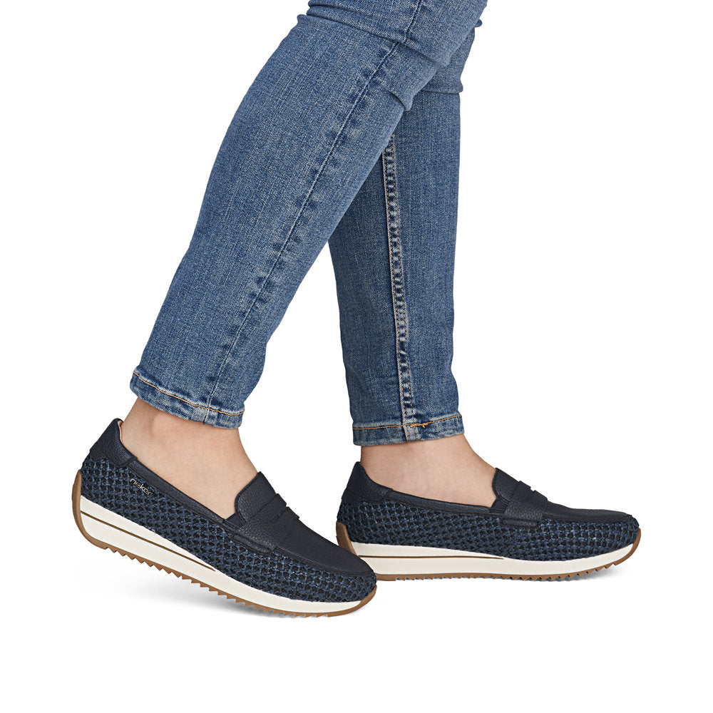 Rieker navy Comfort Slip On|N1254514