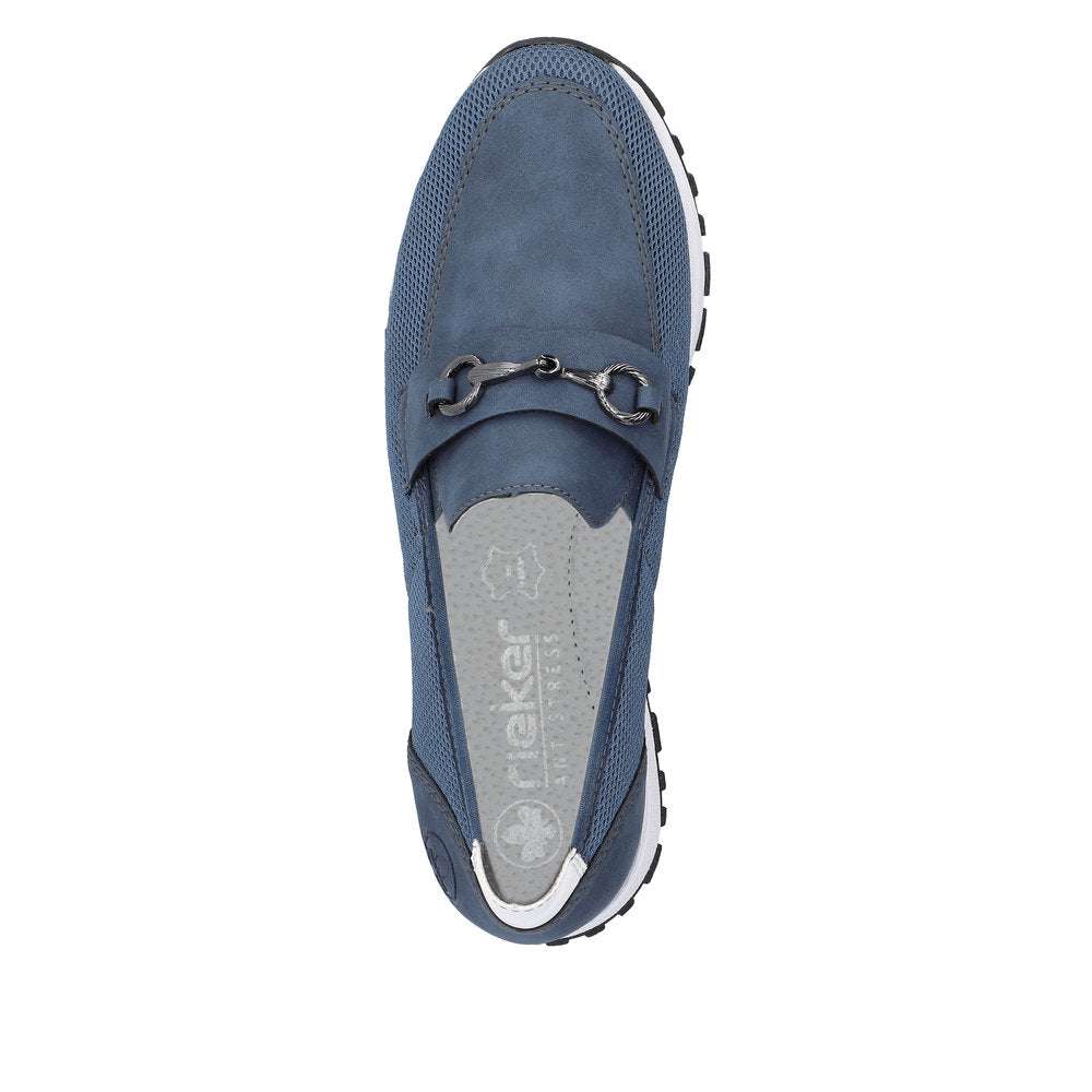 Rieker N745514-Wide Fit Loafer.