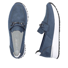 Load image into Gallery viewer, Rieker N745514-Wide Fit Loafer.
