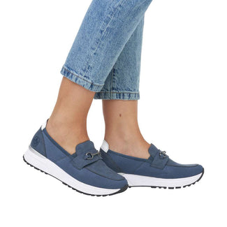 Rieker N745514-Wide Fit Loafer.