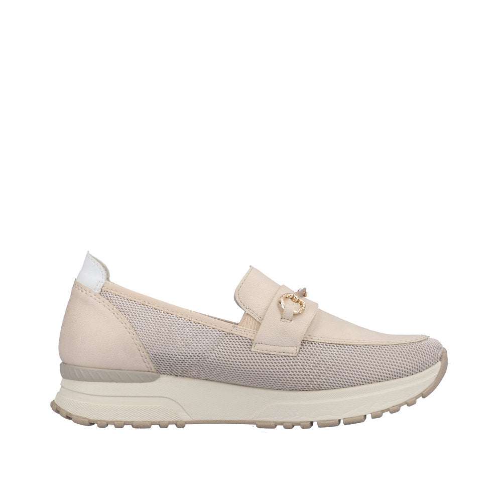 Rieker N745560WHT- Loafer.