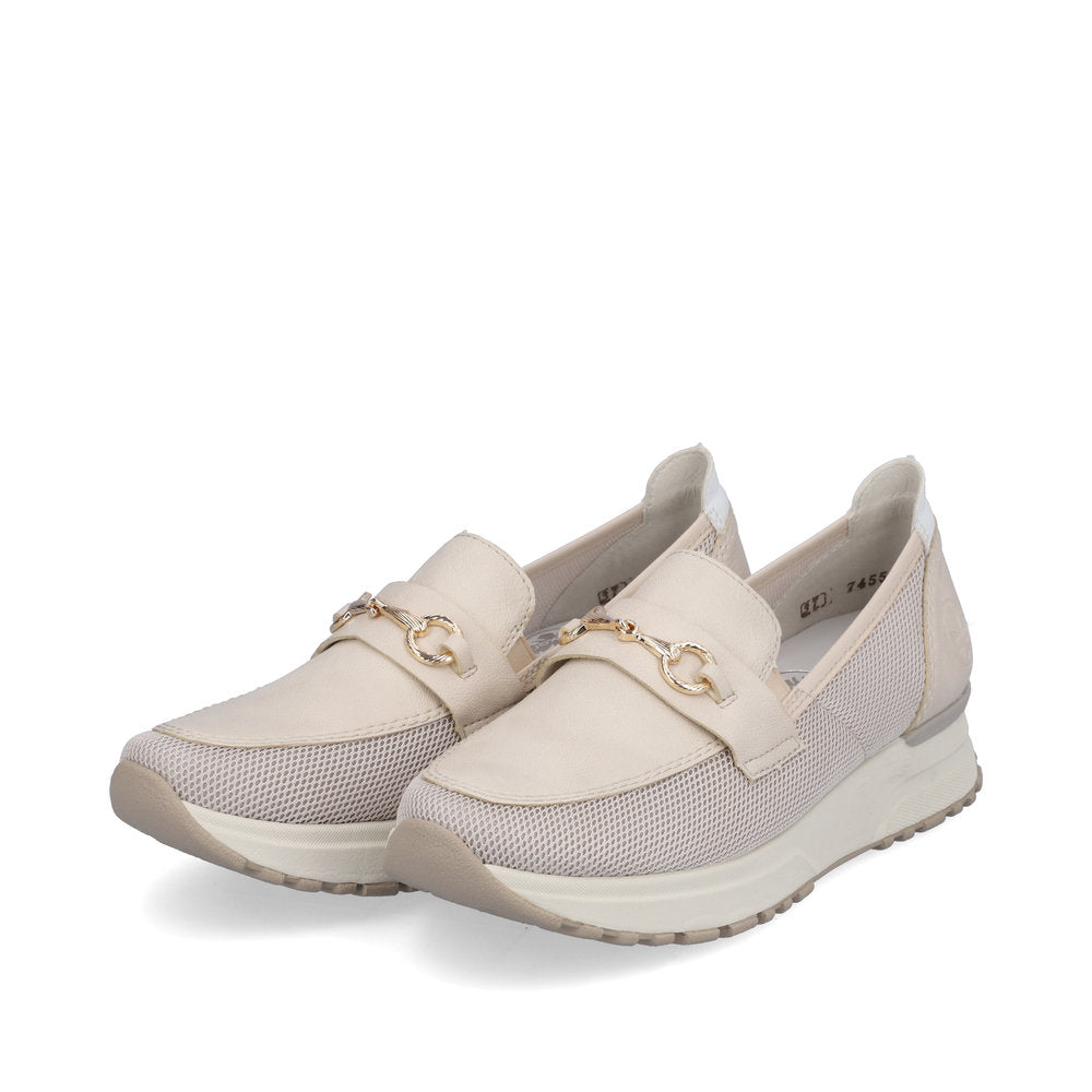 Rieker Beige Comfort Loafer|N745560M