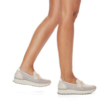 Load image into Gallery viewer, Rieker Beige Comfort Loafer|N745560M
