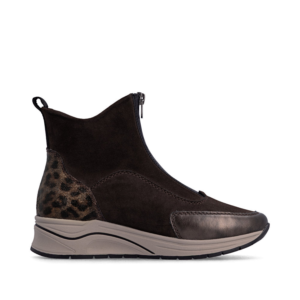 Rieker Black Wide Fit Ankle Boot|N955425