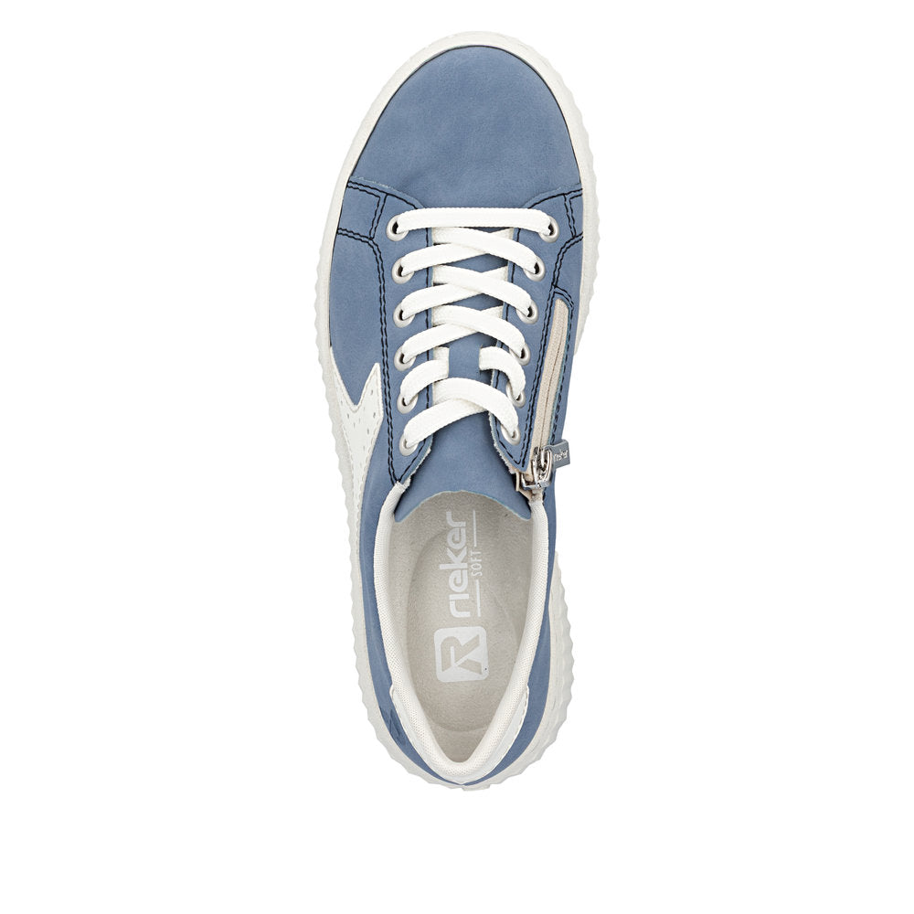 Rieker Blue Comfort Platform Trainer|N992014