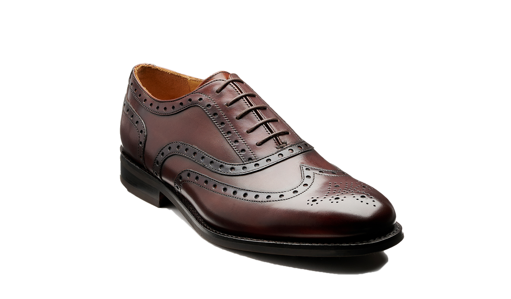 Barker Ossett -Formal Shoe Walnut.