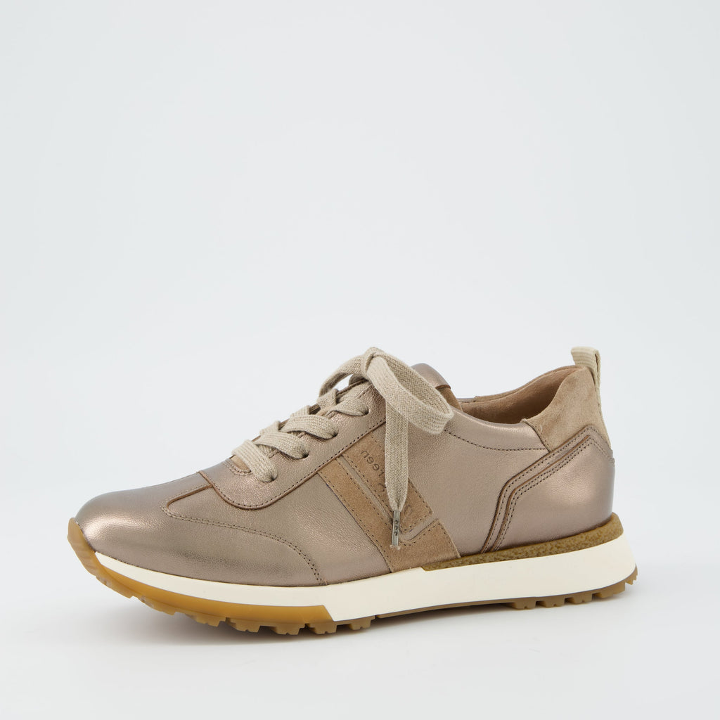 Paul Green Gold Laced Trainer|5392148