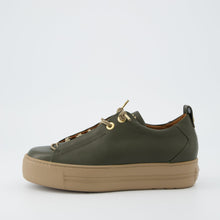 Load image into Gallery viewer, Paul Green Olive Green Super Soft Trainer|5017428

