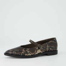 Load image into Gallery viewer, Paul Green Snake Print Mary Jane Pump |1127078
