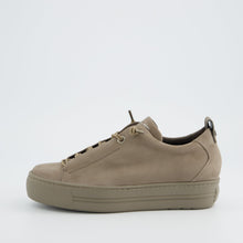 Load image into Gallery viewer, Paul Green Soft Taupe Nubuck Trainer|5017418

