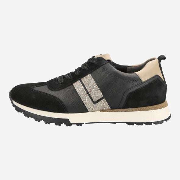 Paul Green Super Soft Trainer Black, Spring Summer/2025