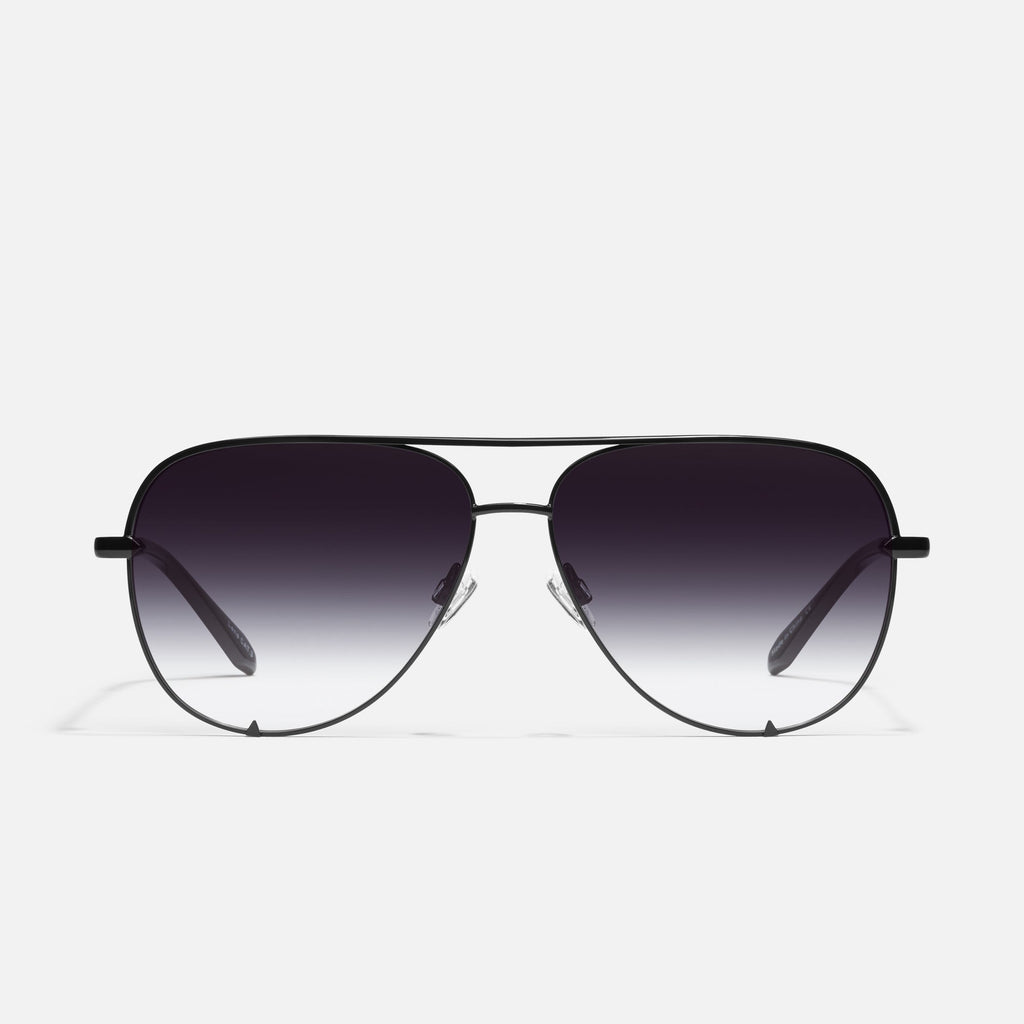 Quay High Key Mini Black Smoke Fade