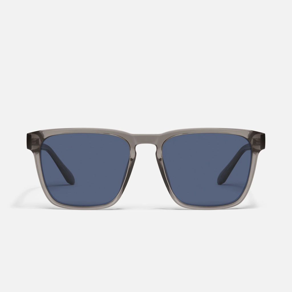 Quay Unplugged Grey Navy Polarized