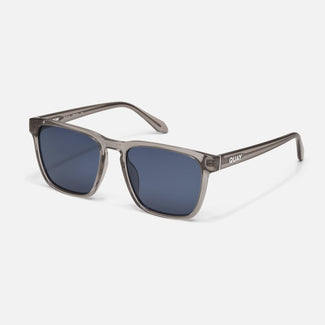 Quay Unplugged Grey Navy Polarized