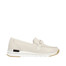 Load image into Gallery viewer, Remonte Beige Mini Wedge Loafer|R671160W
