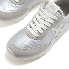 Load image into Gallery viewer, Fitflop Silver Retro Metallic Silver Trainer|A5QE11
