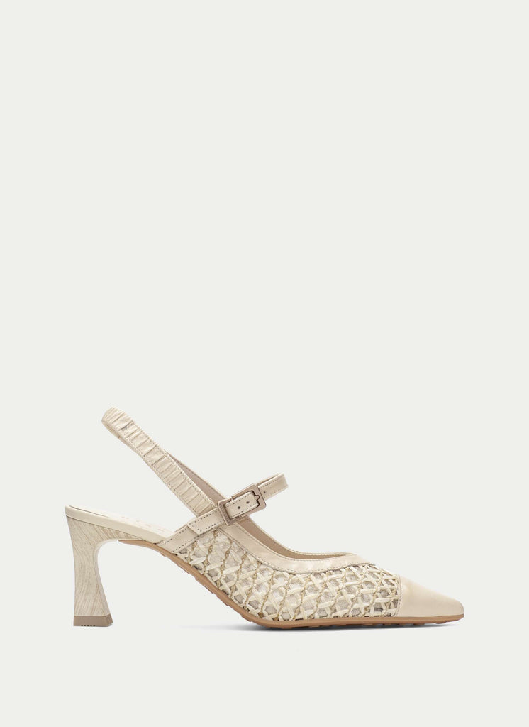 Hispanitas Brown Sling Back|RHV264671A