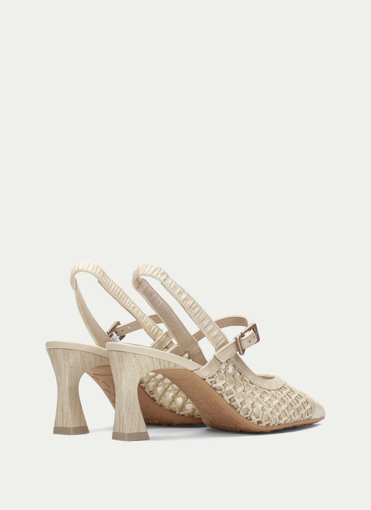 Hispanitas Brown Sling Back|RHV264671A