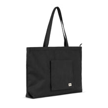 Load image into Gallery viewer, Roka portobello N large Tote Black.
