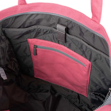 Load image into Gallery viewer, Roka portobello N large Tote crimson.
