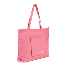 Load image into Gallery viewer, Roka portobello N large Tote crimson.
