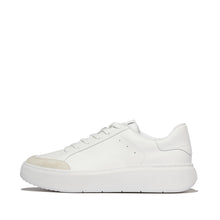 Load image into Gallery viewer, Fit Flop White Leather Trainer|E4R194
