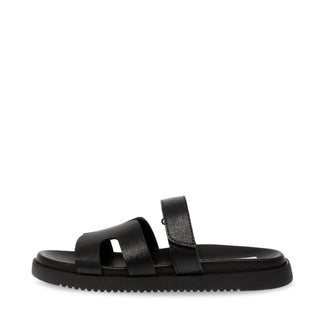Steve Madden Black Strap Mule| 11003028BL