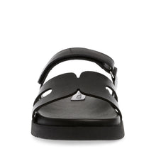Load image into Gallery viewer, Steve Madden Black Strap Mule| 11003028BL
