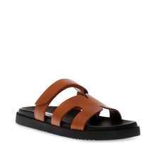 Load image into Gallery viewer, Steve Madden Cognac Strap Mule| 11003028CL
