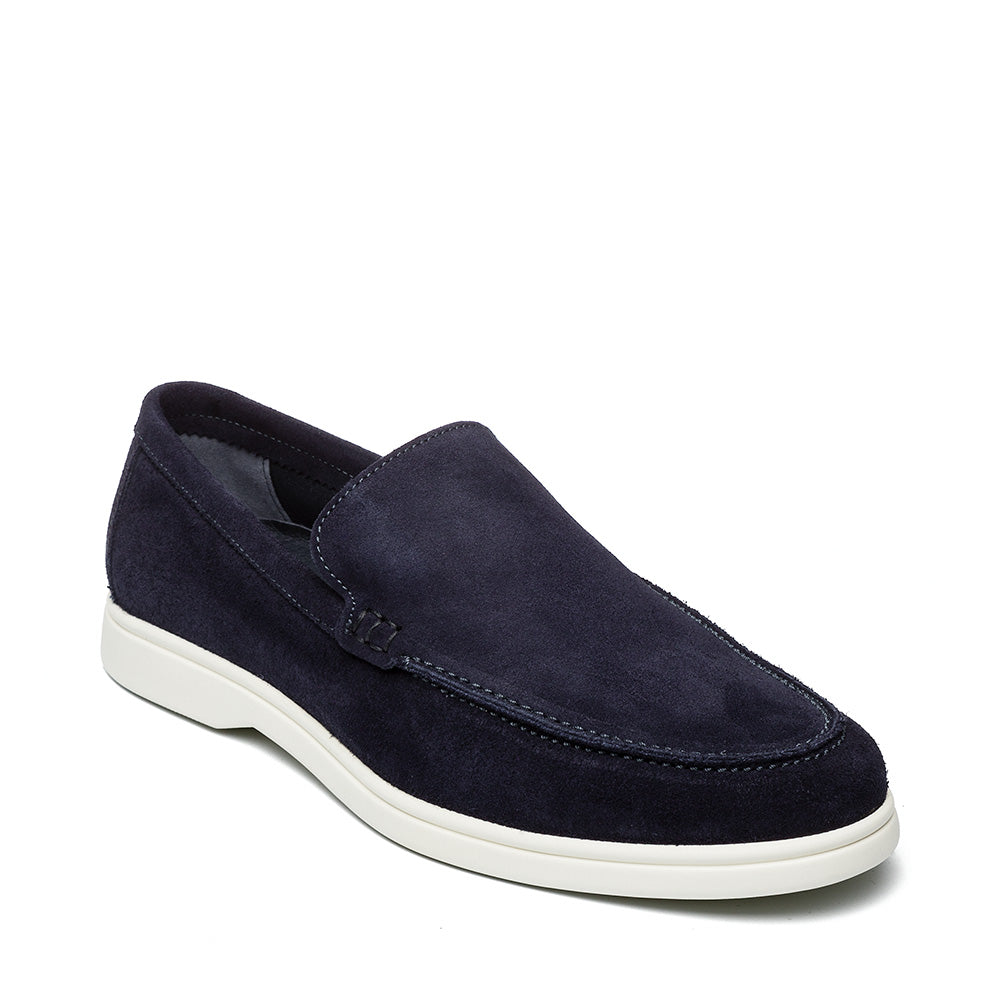 Steve Madden Navy Suede Loafer| 12000349NS