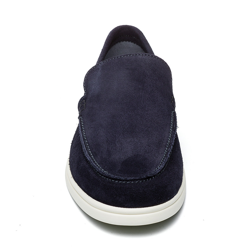Steve Madden Navy Suede Loafer| 12000349NS