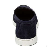Load image into Gallery viewer, Steve Madden Navy Suede Loafer| 12000349NS
