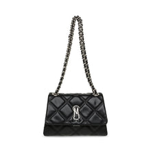 Load image into Gallery viewer, Steve Madden Black Silver Chain Shoulder Handbag|13001344BL
