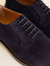 Load image into Gallery viewer, Bobbies Derby Navy Suede Laced Shoe|TER03
