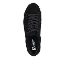 Load image into Gallery viewer, Rieker Wide Fit Black Trainer|U070100
