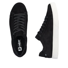 Load image into Gallery viewer, Rieker Wide Fit Black Trainer|U070100
