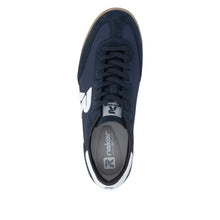 Load image into Gallery viewer, Rieker Navy Trendy Trainer|400014
