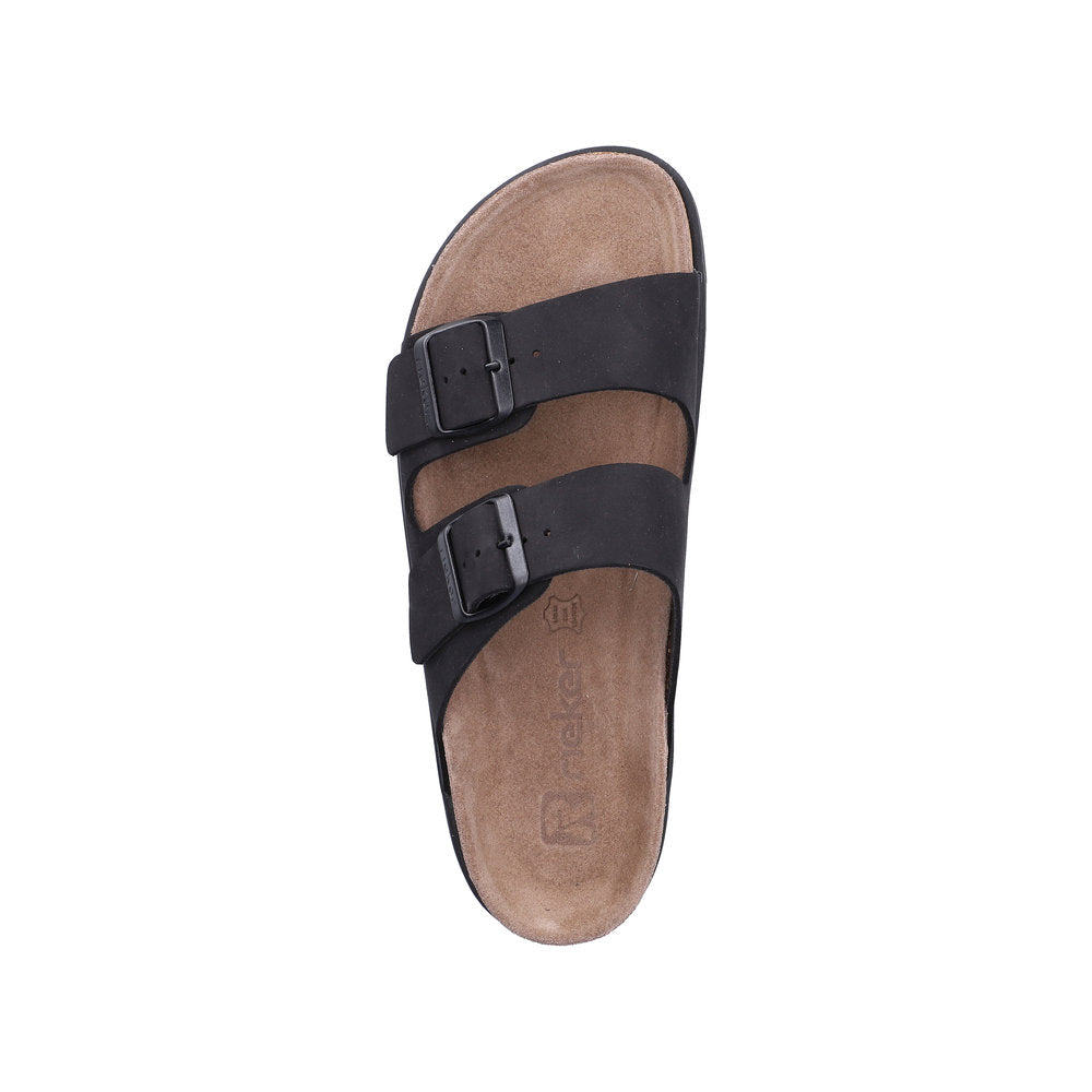 Rieker Black Comfort Mule|V319001