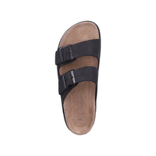 Load image into Gallery viewer, Rieker Black Comfort Mule|V319001
