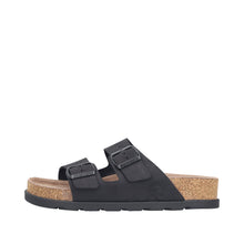 Load image into Gallery viewer, Rieker Black Comfort Mule|V319001
