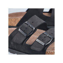 Load image into Gallery viewer, Rieker Black Comfort Mule|V319001
