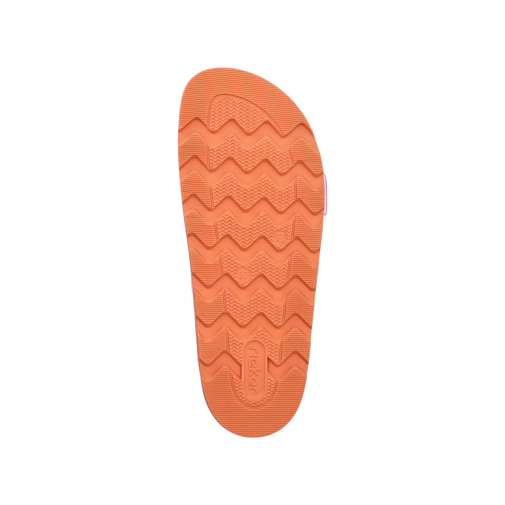 Rieker Pink and Orange Mule|V319031