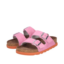 Load image into Gallery viewer, Rieker Pink and Orange Mule|V319031
