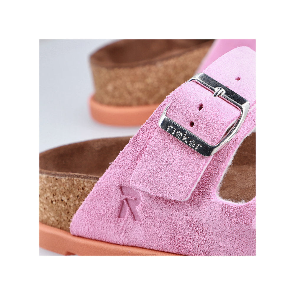 Rieker Pink and Orange Mule|V319031