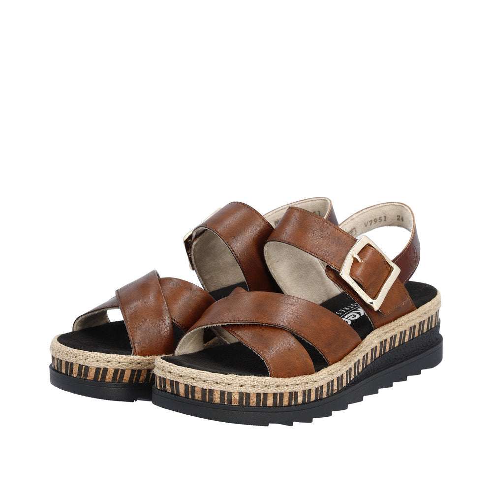 Rieker V795124BR-Sandal.