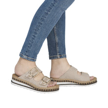 Load image into Gallery viewer, Rieker Beige Comfort Sandal|V795560N
